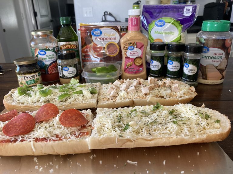 Family Favorite Quick and Easy Smoked French Bread Pizza